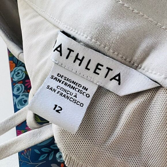 Athleta Headlands Hybrid Mid Rise Jogger Pants in Birch Grey - Picture 10 of 12